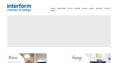 Desktop Screenshot of interform.be