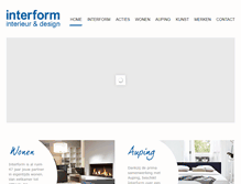 Tablet Screenshot of interform.be