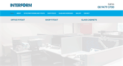 Desktop Screenshot of interform.net.au